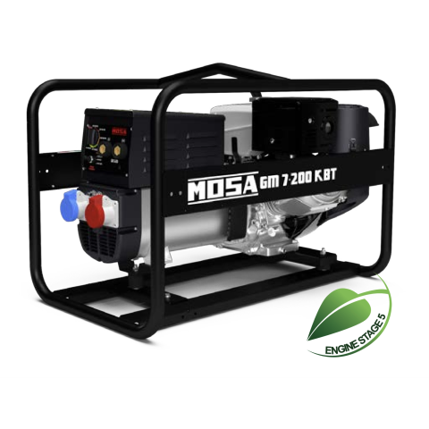 MOSA GM 7-200 KBT MOTOSALDATRICE 7KVA STAGEV