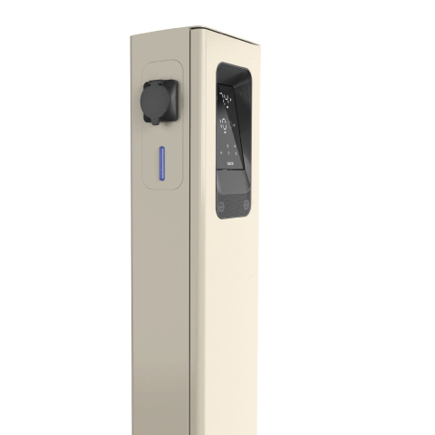 DazeBox S Urban Stazione di ricarica per Auto elettriche 64A 2x22.2KW, con protezione sovratensioni e misuratore MID