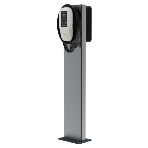 Floor stand for installation, AISI 304 stainless steel