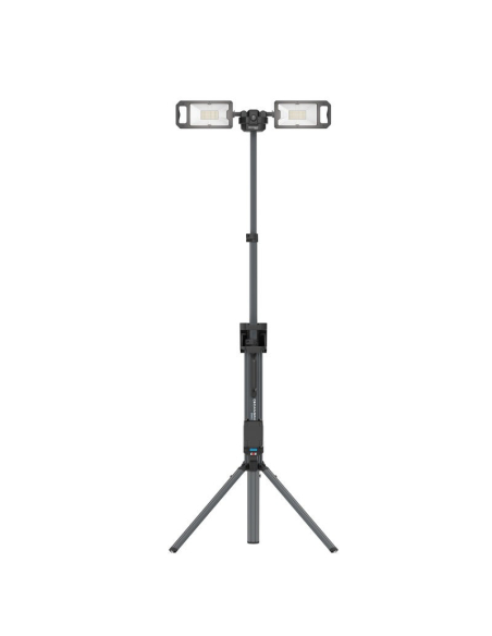 SCANGRIP TOWER 8 CONNECT LED projector 8000 lumens with tripod and 18V/20V batteries