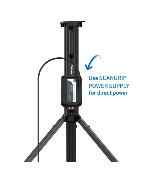 SCANGRIP TOWER 8 CONNECT proiettore LED 8000 lumen con treppiede e batterie 18V/20V