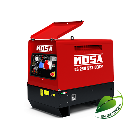 MOSA CS 230 YSX CC / CV Multiprocess Welding Machine Stage 5 Engine
