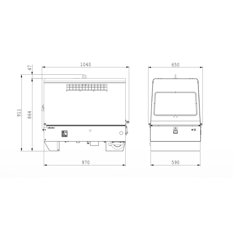 MOSA CS 230 YSX CC/CV Motosaldatrice Multiprocesso Motore Stage 5