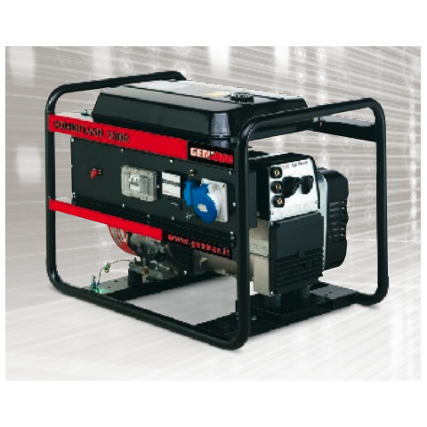 GENMAC Combiflash RG181KEO 6.1KVA Stationary Welder