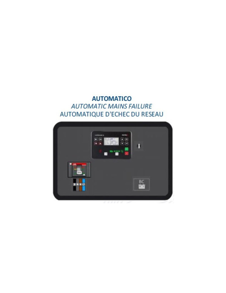 CGM 120F-C100 WITH AUTOMATIC CONTROL PANEL