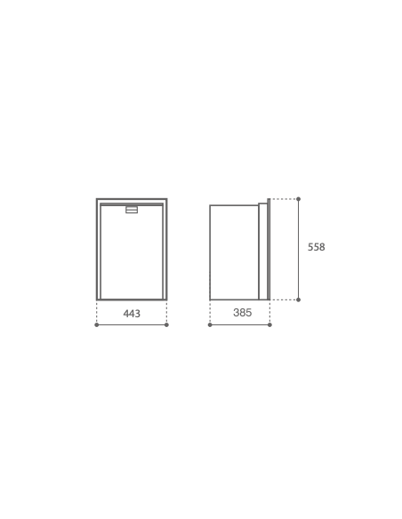 VITRIFRIGO DW42 OCX2 RFX DRAWER REFRIGERATOR-FREEZERS 42LT