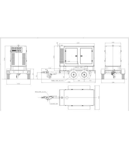 Gruppo Elettrogeno StageV 60KVA