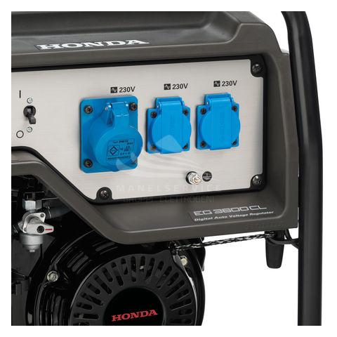 HONDA EG 4500 Quadro prese e comandi