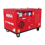 Generator sets with integrated compressor